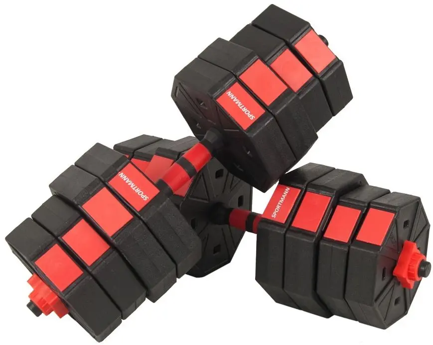 Gantere-haltera 2in1 Sportmann SHG06 40kg