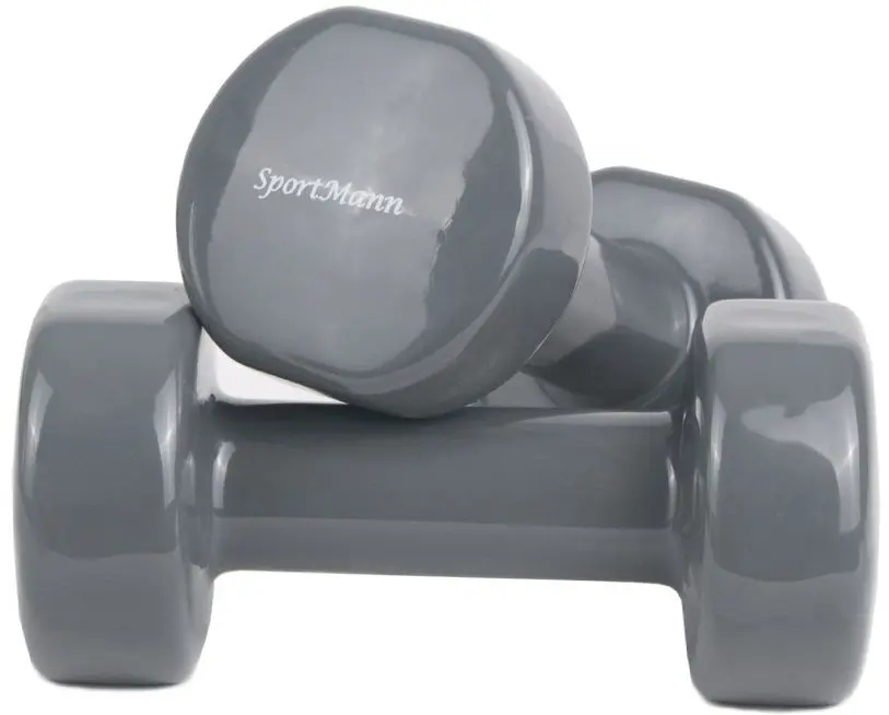 Gantere de vinil pentru aerobic Sportmann SM1308 (2x4 kg)