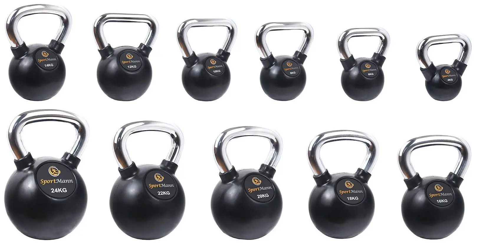 Greutate Sportmann SM1143 8kg (Black/Chrome)