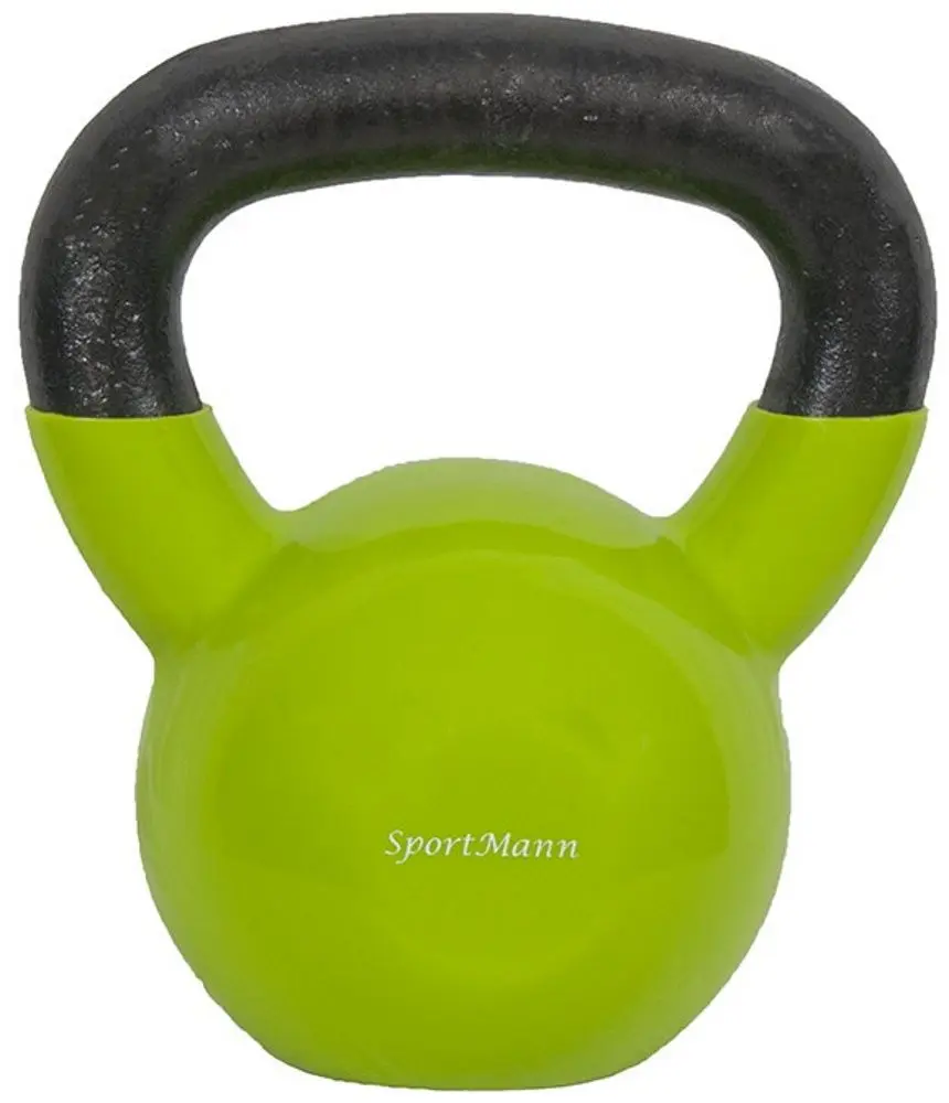 Гиря Sportmann SSM1153 12kg (Black/Green)