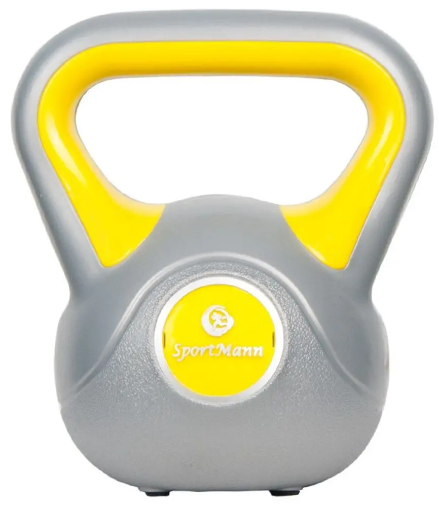 Greutate Sportmann Vin-Bell 4kg (Grey/Yellow) - 2