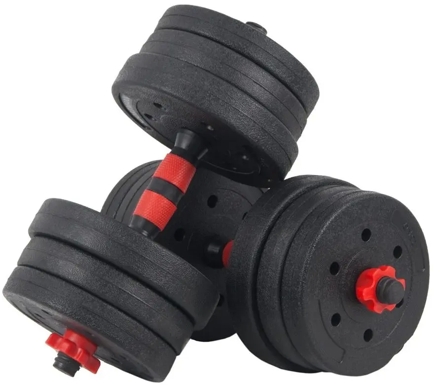 Set gantere + halteră Sportmann SHG07 20kg