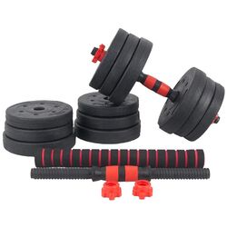 Set gantere + halteră Sportmann SHG07 20kg Thumb