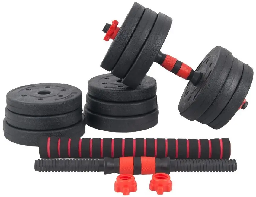 Set gantere + halteră Sportmann SHG07 20kg