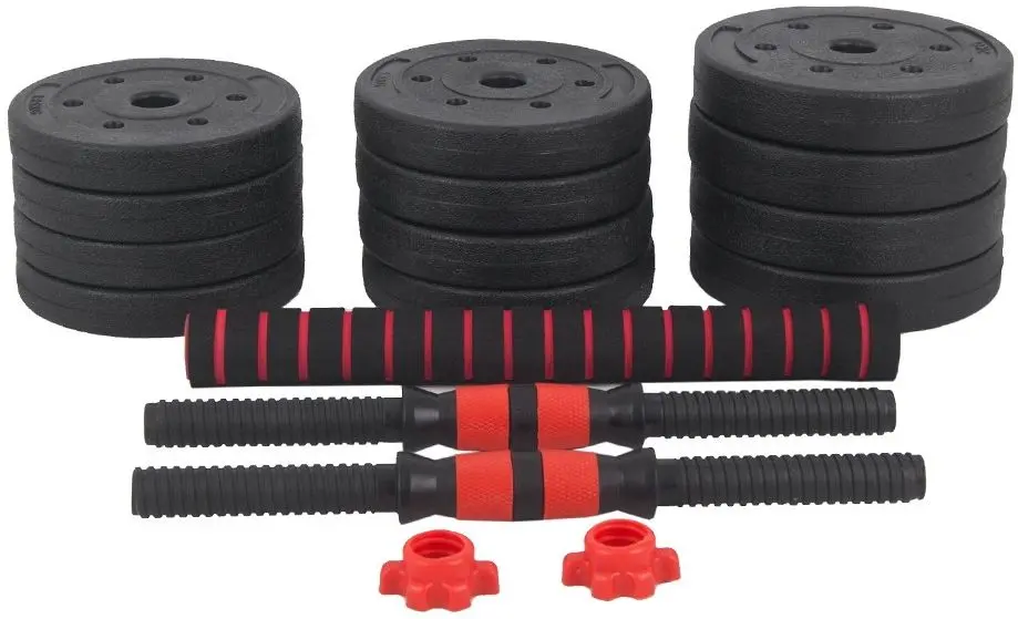 Set gantere + halteră Sportmann SHG07 20kg