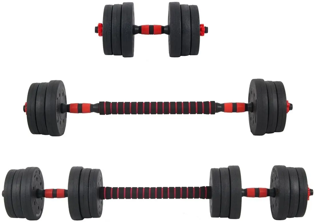 Set gantere + halteră Sportmann SHG07 20kg