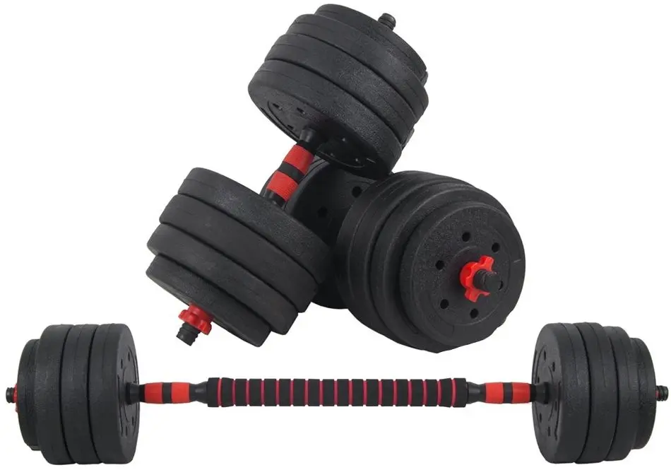 Set gantere + halteră Sportmann SHG07 20kg