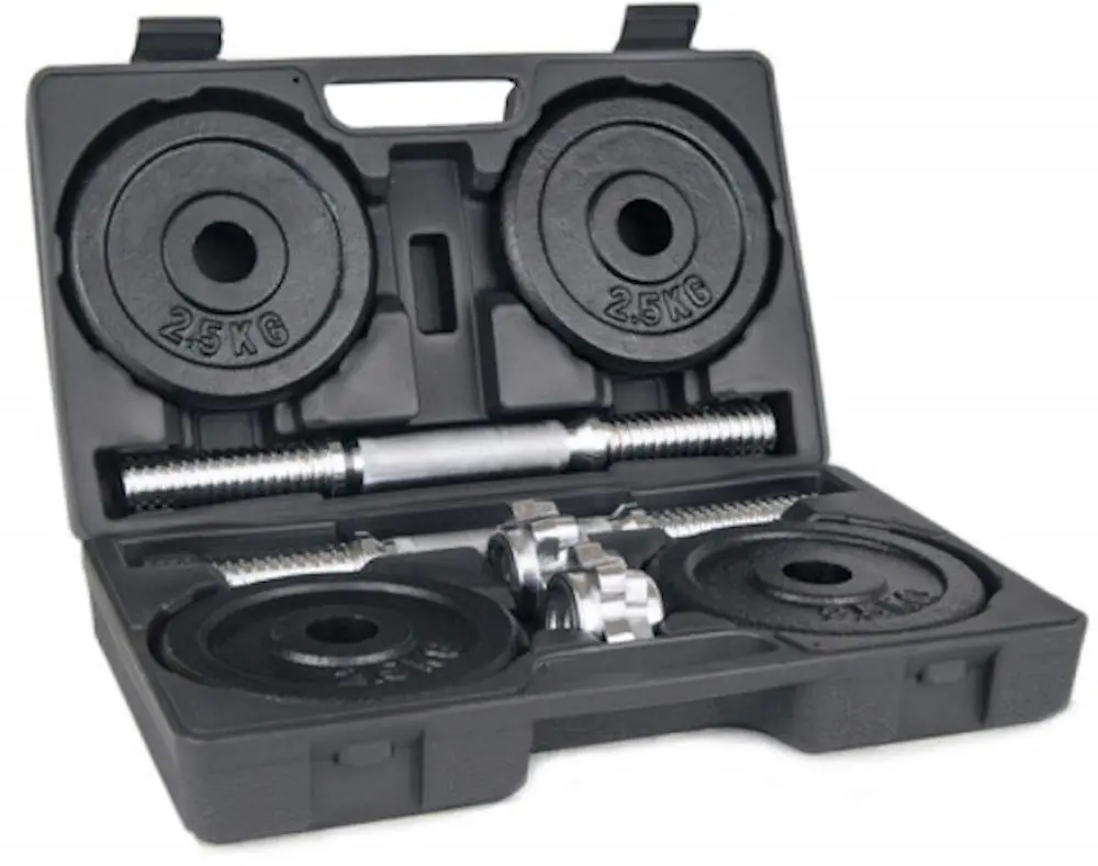 Набор регулируемы гантель Sportmann SM1018 (Black)