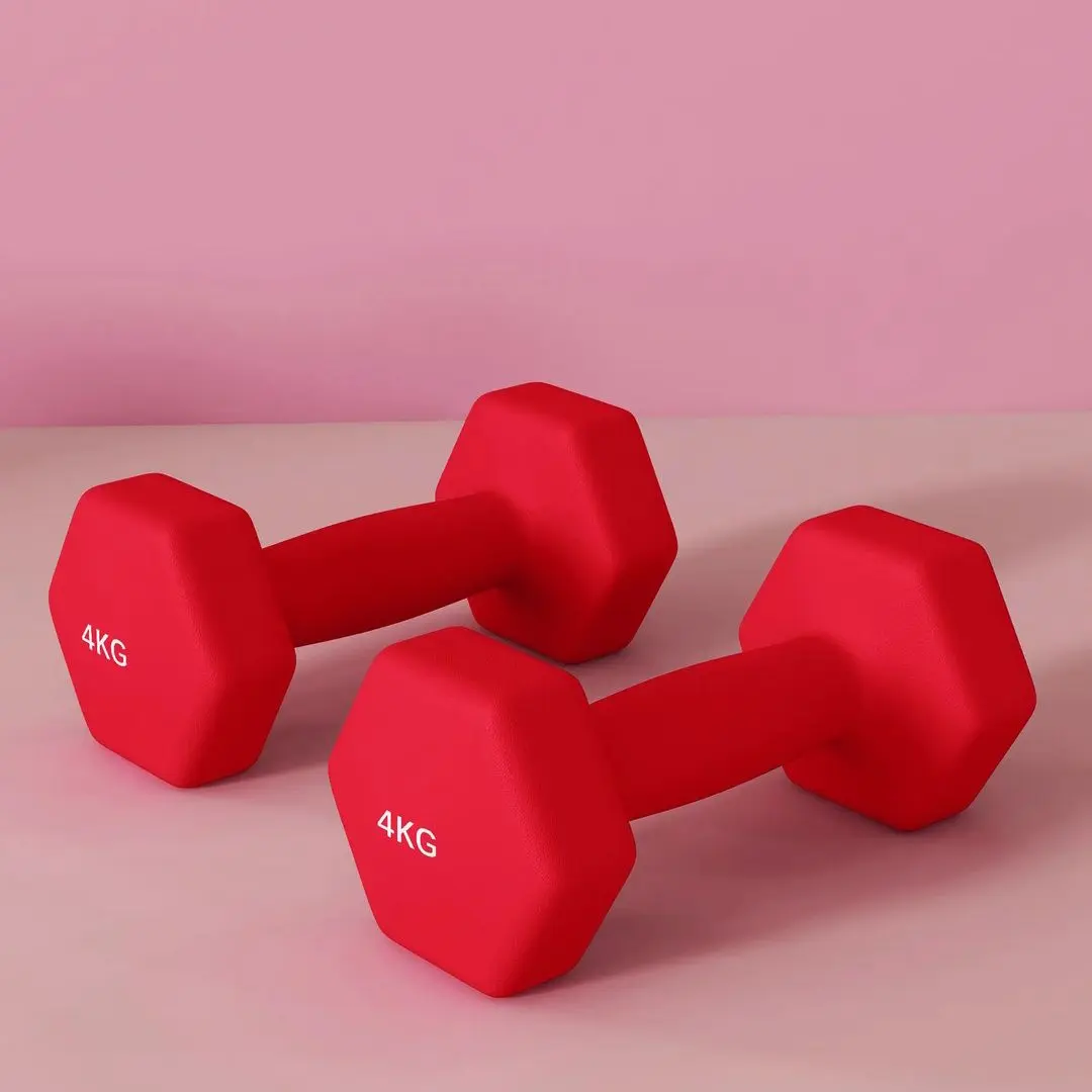 Gantera Sportnow A91-315V03RD 2x4kg (Red)