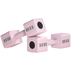 Gantere reglabile SportNow A91-348V00PK 2x5kg (Pink) Thumb