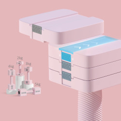 Gantere reglabile SportNow A91-348V00PK 2x5kg (Pink) Thumb