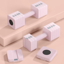 Gantere reglabile SportNow A91-348V00PK 2x5kg (Pink) Thumb