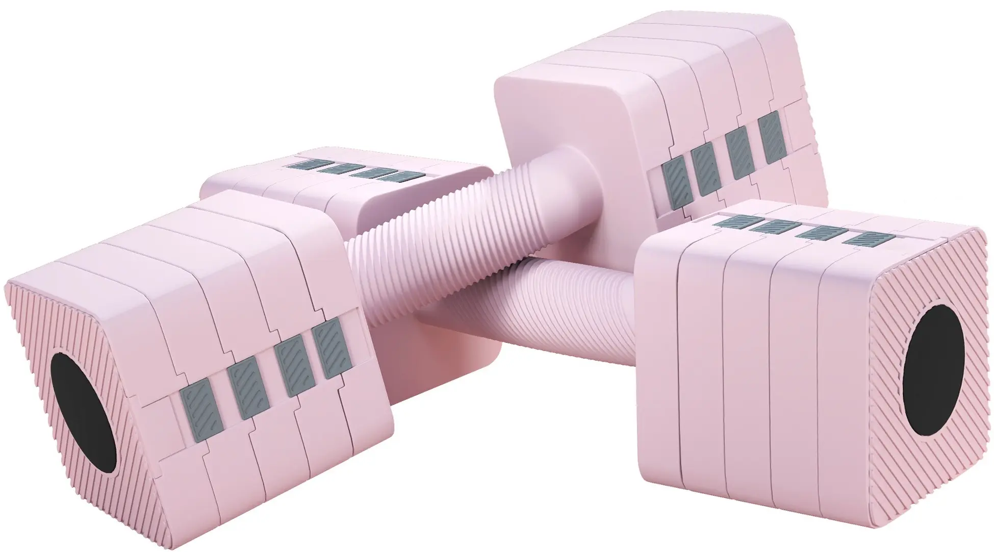 Gantere reglabile SportNow A91-348V00PK 2x5kg (Pink)