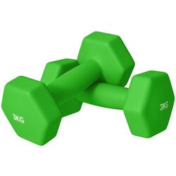 Gantera Sportnow A91-315V02GN 2x3kg (Green) Thumb