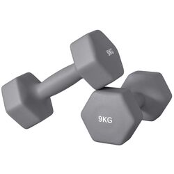 Gantera Sportnow A91-315V08GY 2x9kg (Grey)