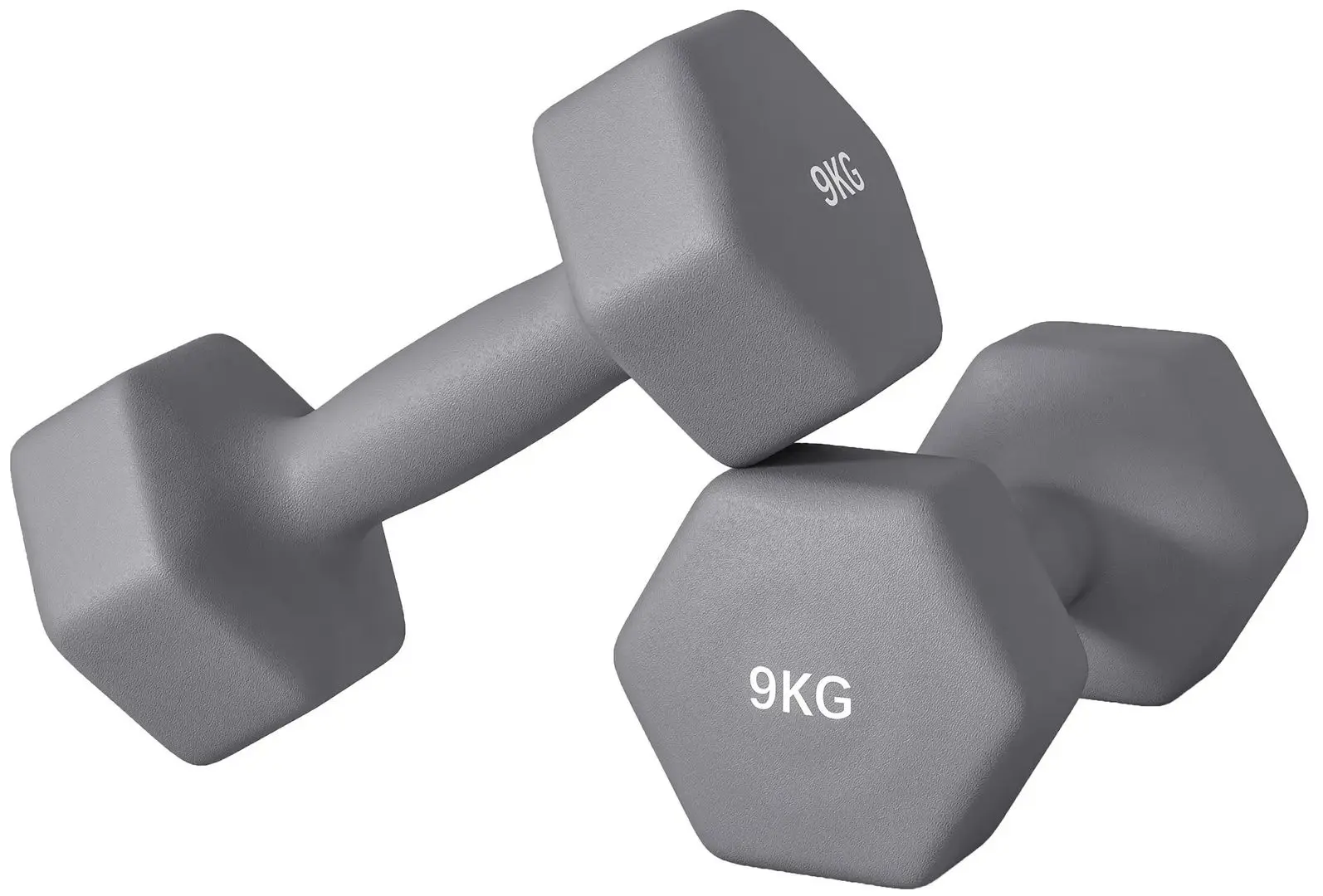 Gantera Sportnow A91-315V08GY 2x9kg (Grey)