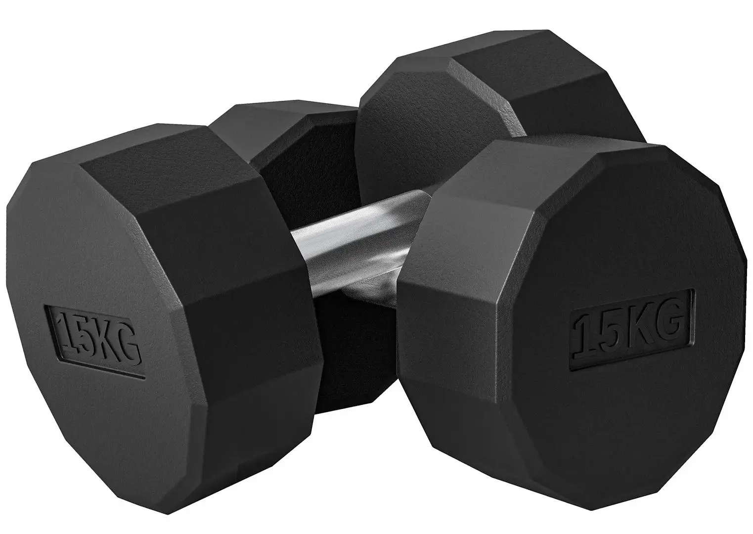 Gantera Sportnow A91-343V07BK 2x15kg (Black)