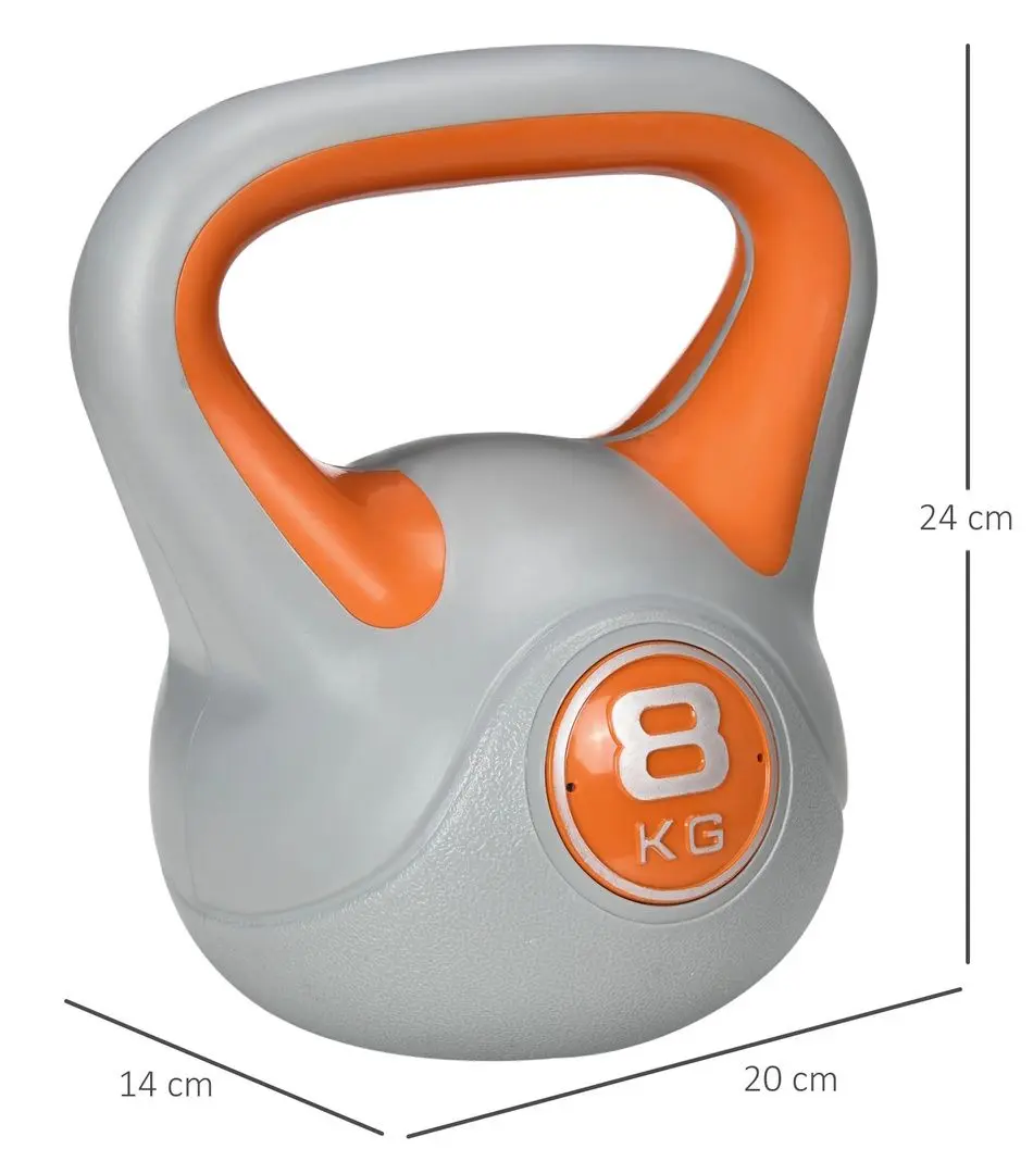 Greutate Sportnow A91-255V03OG 8kg (Grey/Orange)