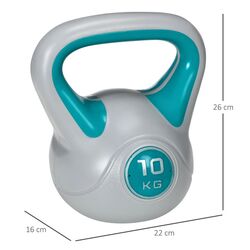 Гиря Sportnow A91-255V04DG 10kg (Grey/Light Green) Thumb