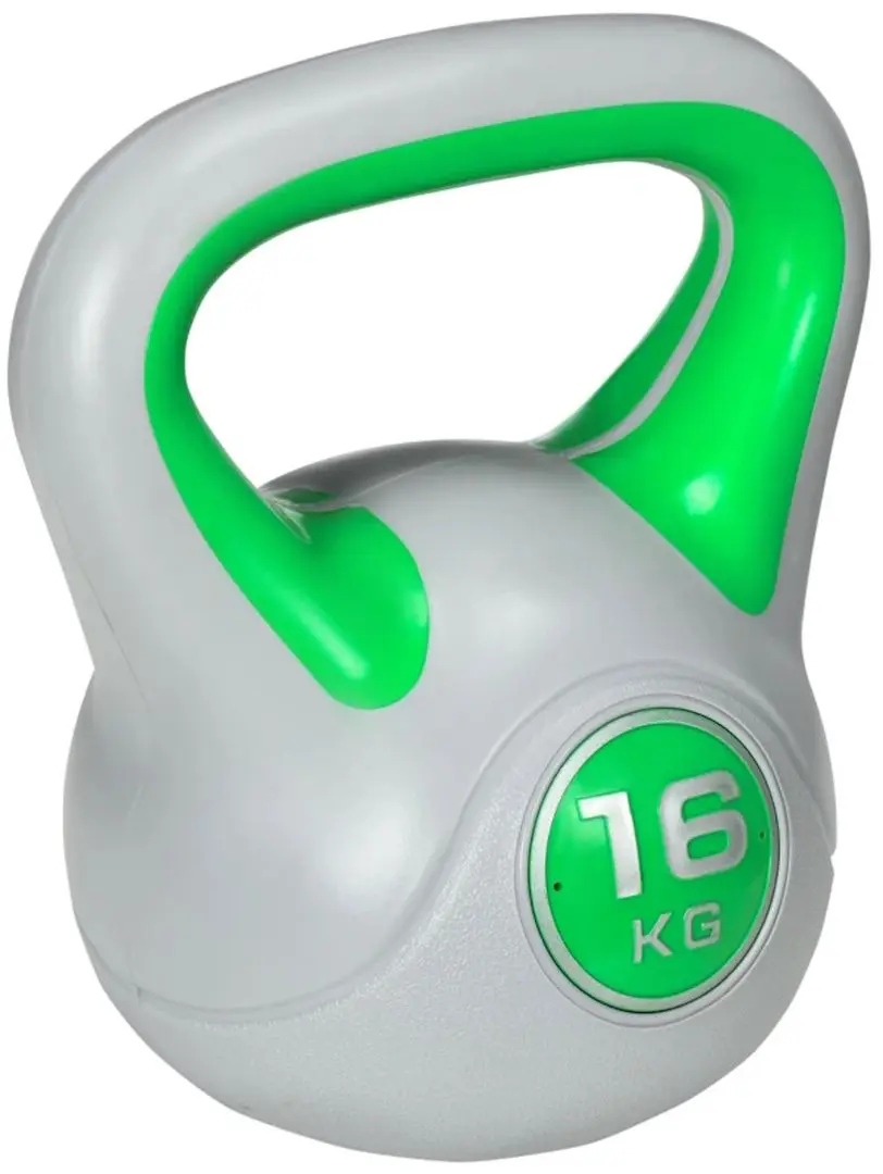Гиря Sportnow A91-255V07GN 16kg (Grey/Green) - 2