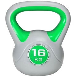 Гиря Sportnow A91-255V07GN 16kg (Grey/Green)