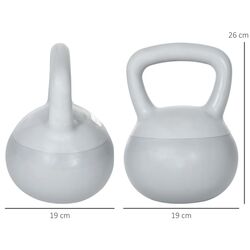 Greutate SportNow A91-270V00GY 8kg (Grey) Thumb