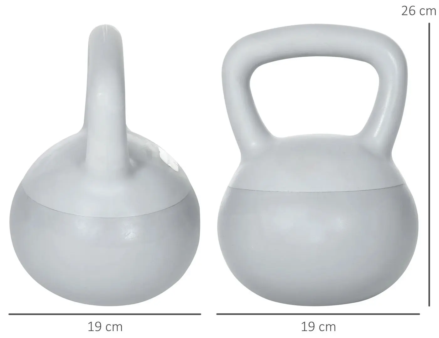 Greutate SportNow A91-270V00GY 8kg (Grey) - 3
