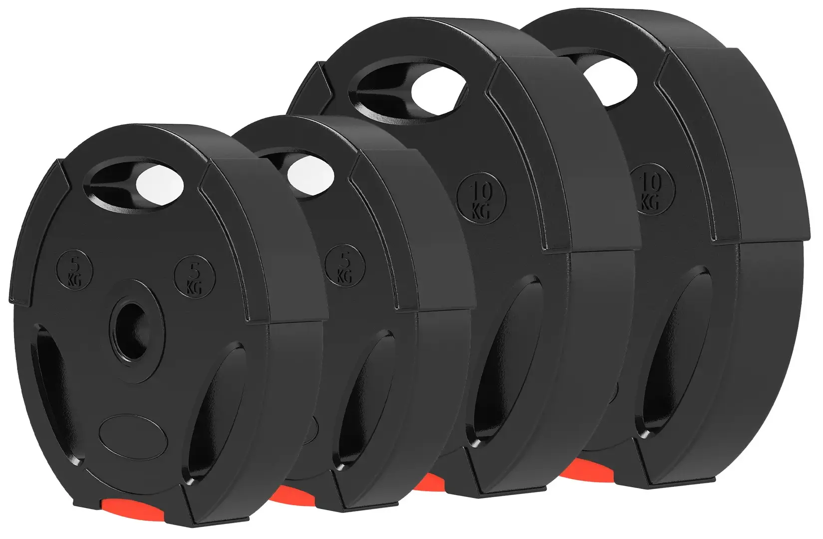 Set discuri Sportnow A91-364V02BK 30kg (Black)