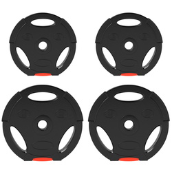 Set discuri Sportnow A91-364V02BK 30kg (Black)
