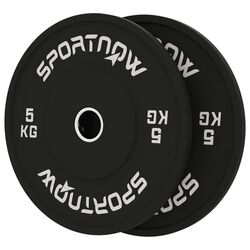 Набор дисков Sportnow A91-374V01BK 10kg (Black)