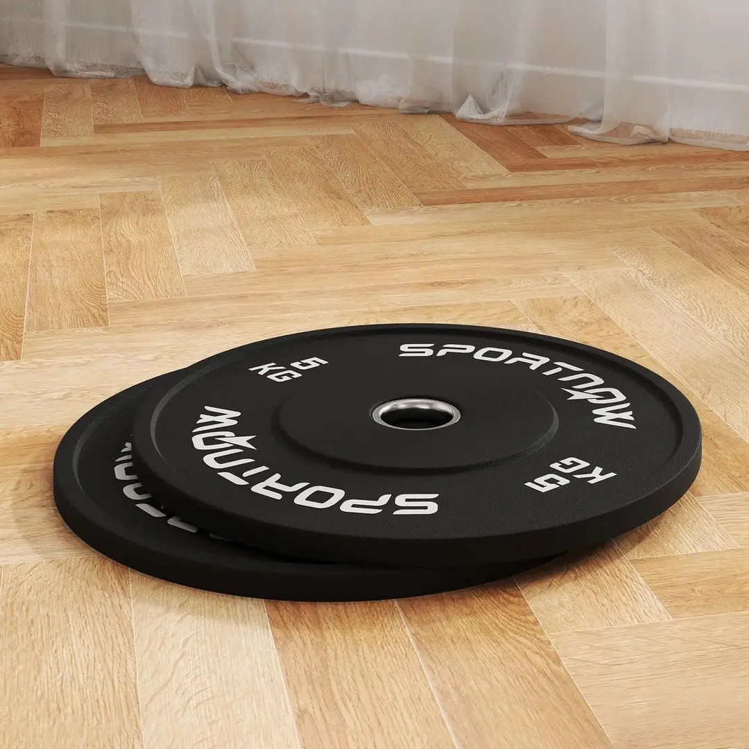 Набор дисков Sportnow A91-374V01BK 10kg (Black) - 5