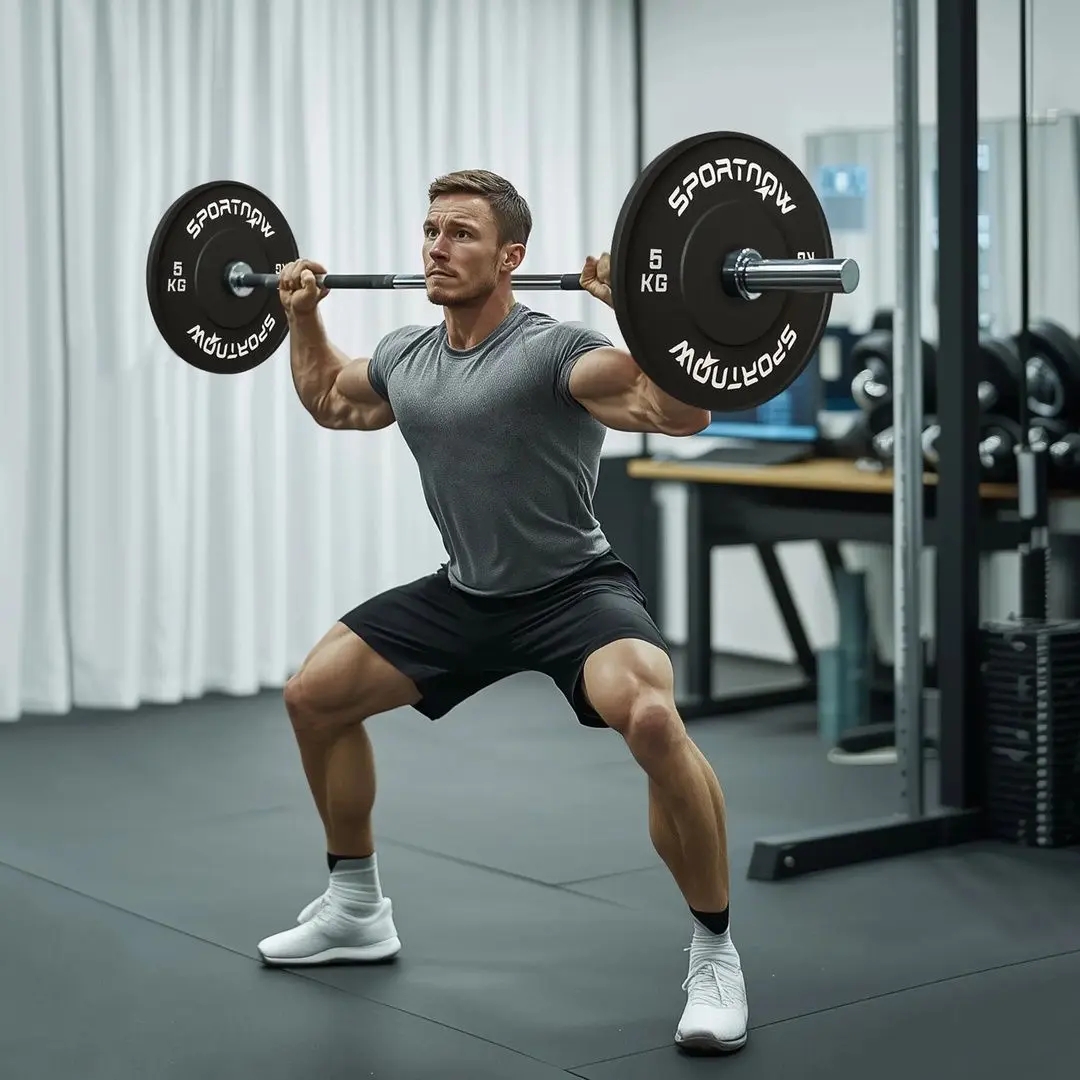 Набор дисков Sportnow A91-374V01BK 10kg (Black) - 6