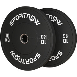 Set discuri Sportnow A91-374V02BK 2x10kg (Black)