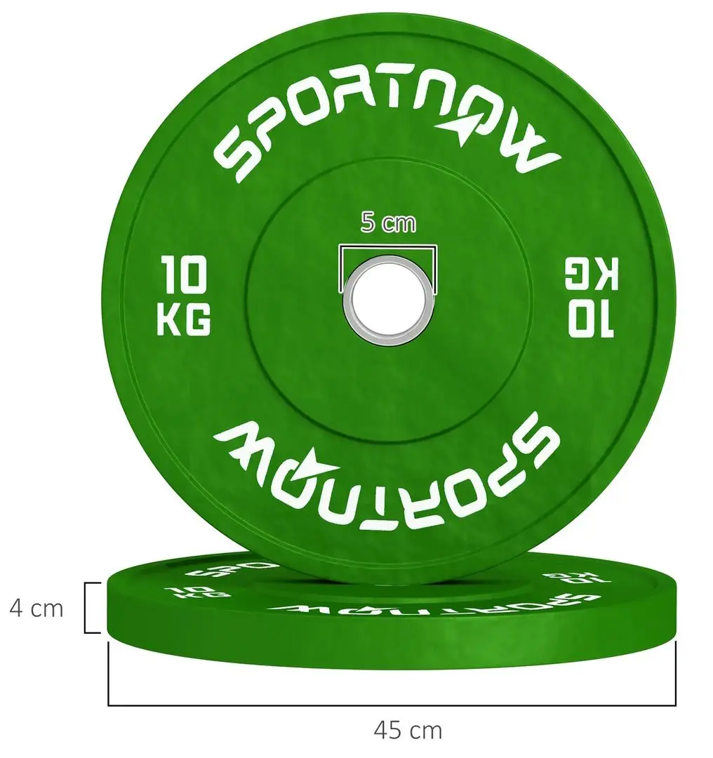 Набор дисков Sportnow A91-376V00GN (Green) - 6