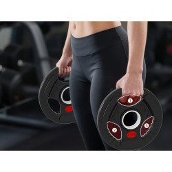 Set discuri Sportnow A91-423V00BK 2x2.5kg (Black) Thumb