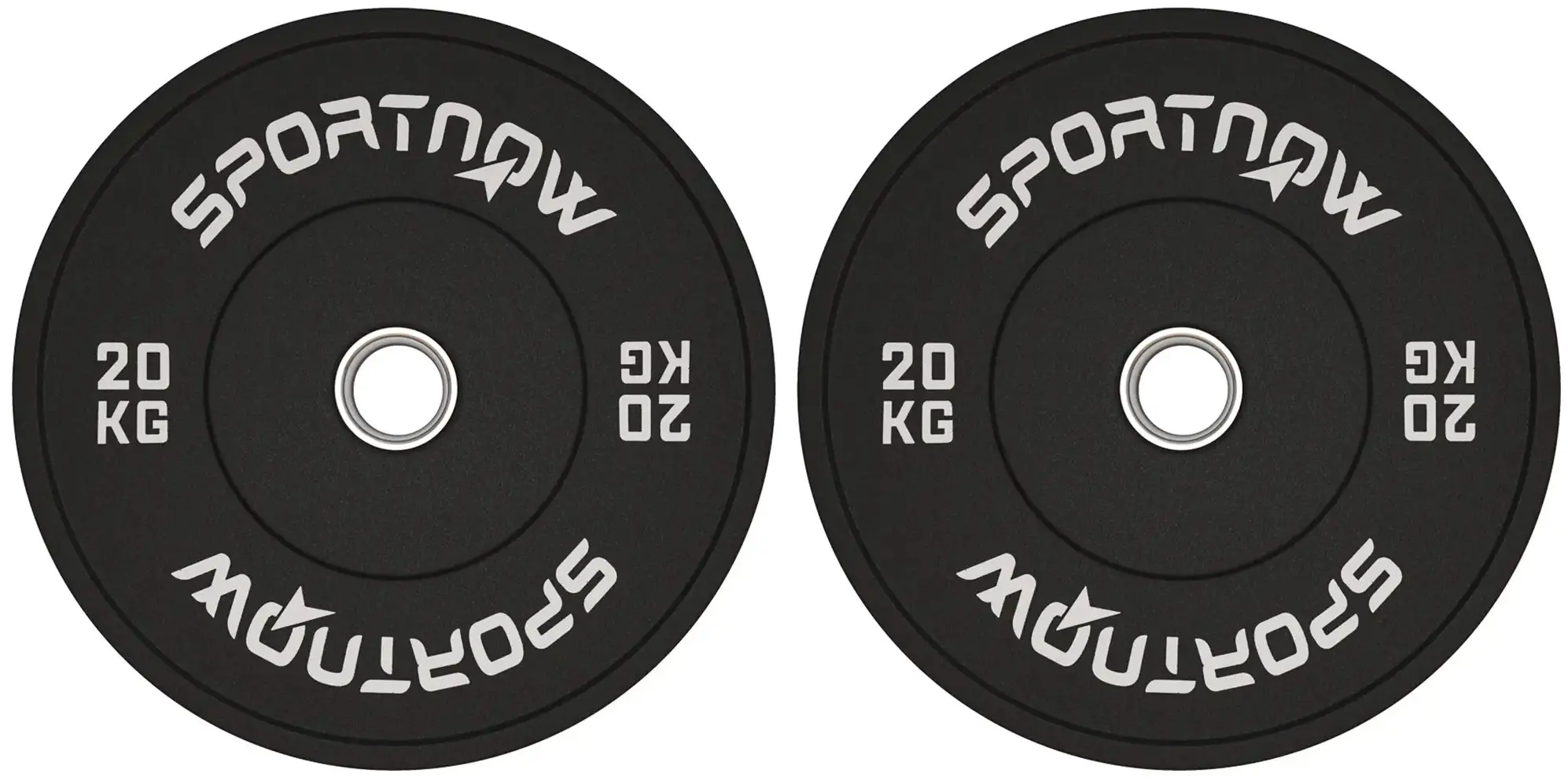 Набор дисков Sportnow A91-423V00BK 2x20kg (Black) - 2