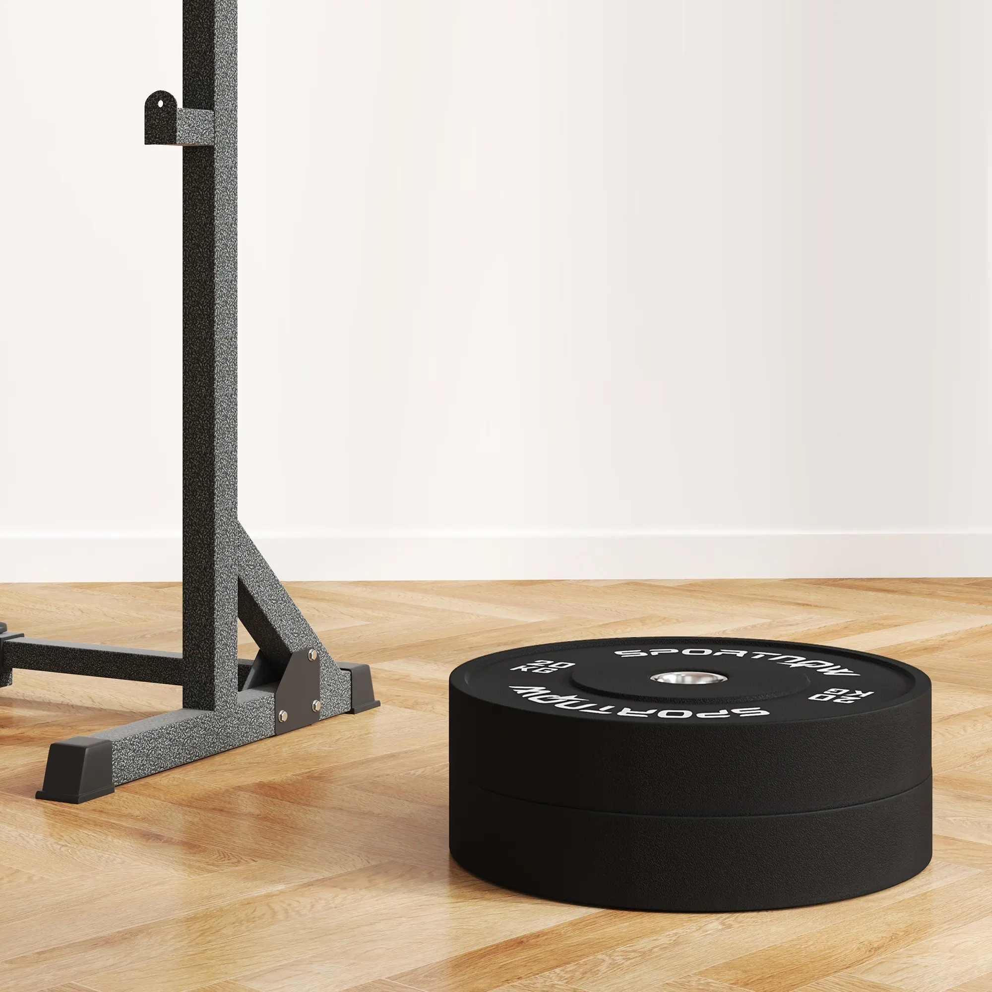 Набор дисков Sportnow A91-423V00BK 2x20kg (Black) - 6