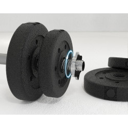 Набор гантели Sportnow A91-139V04BK 25kg (Black) Thumb