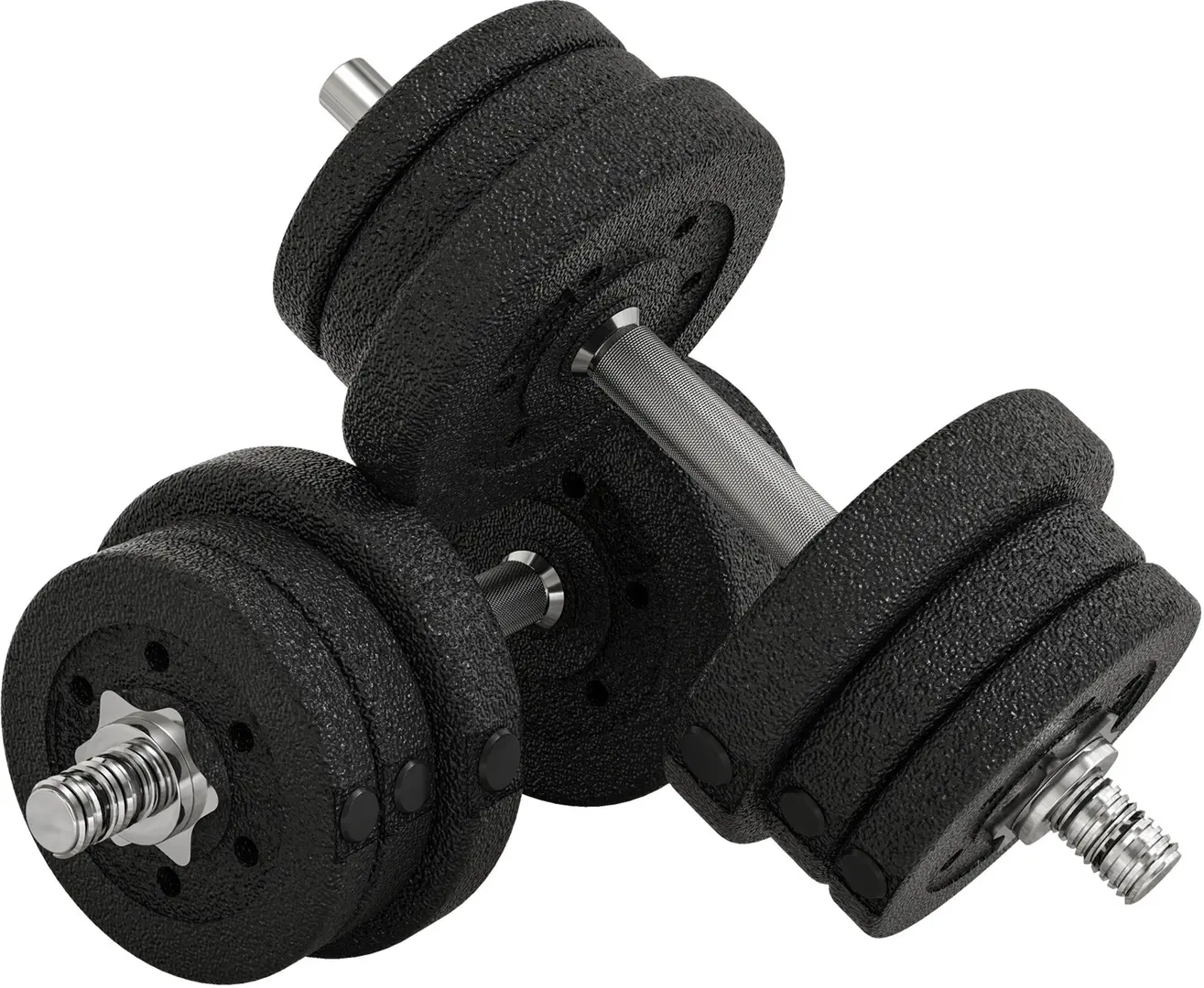 Набор гантели Sportnow A91-139V04BK 25kg (Black)
