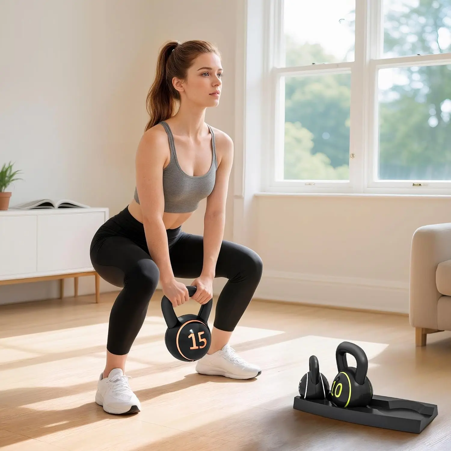 Набор гирь Sportnow A91-282V00BK (Black) - 3