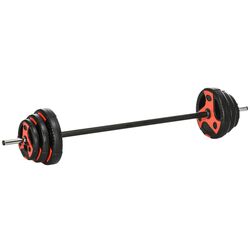 Haltera Sportnow A91-259V00BK 20kg (Black/Red)