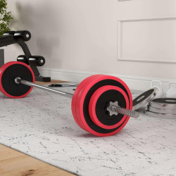 Штанга Sportnow A91-286V00RD 30kg (Red) Thumb