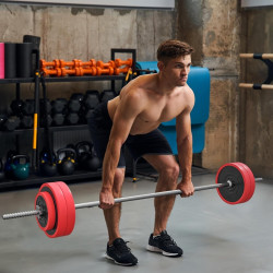 Штанга Sportnow A91-286V00RD 30kg (Red) Thumb