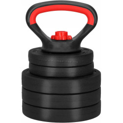 Регулируемая гиря Springos FA1673 10kg (Black)