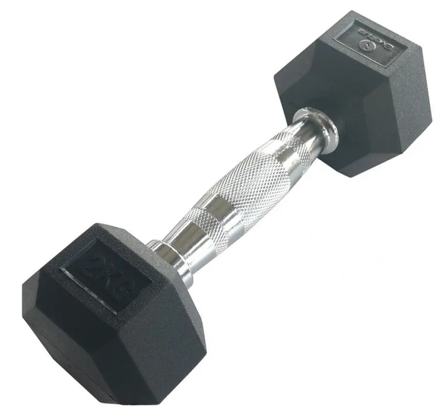 Gantera cauciucata Sveltus 1222 2kg (Black)