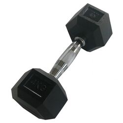 Gantera cauciucata Sveltus 1224 4kg (Black)