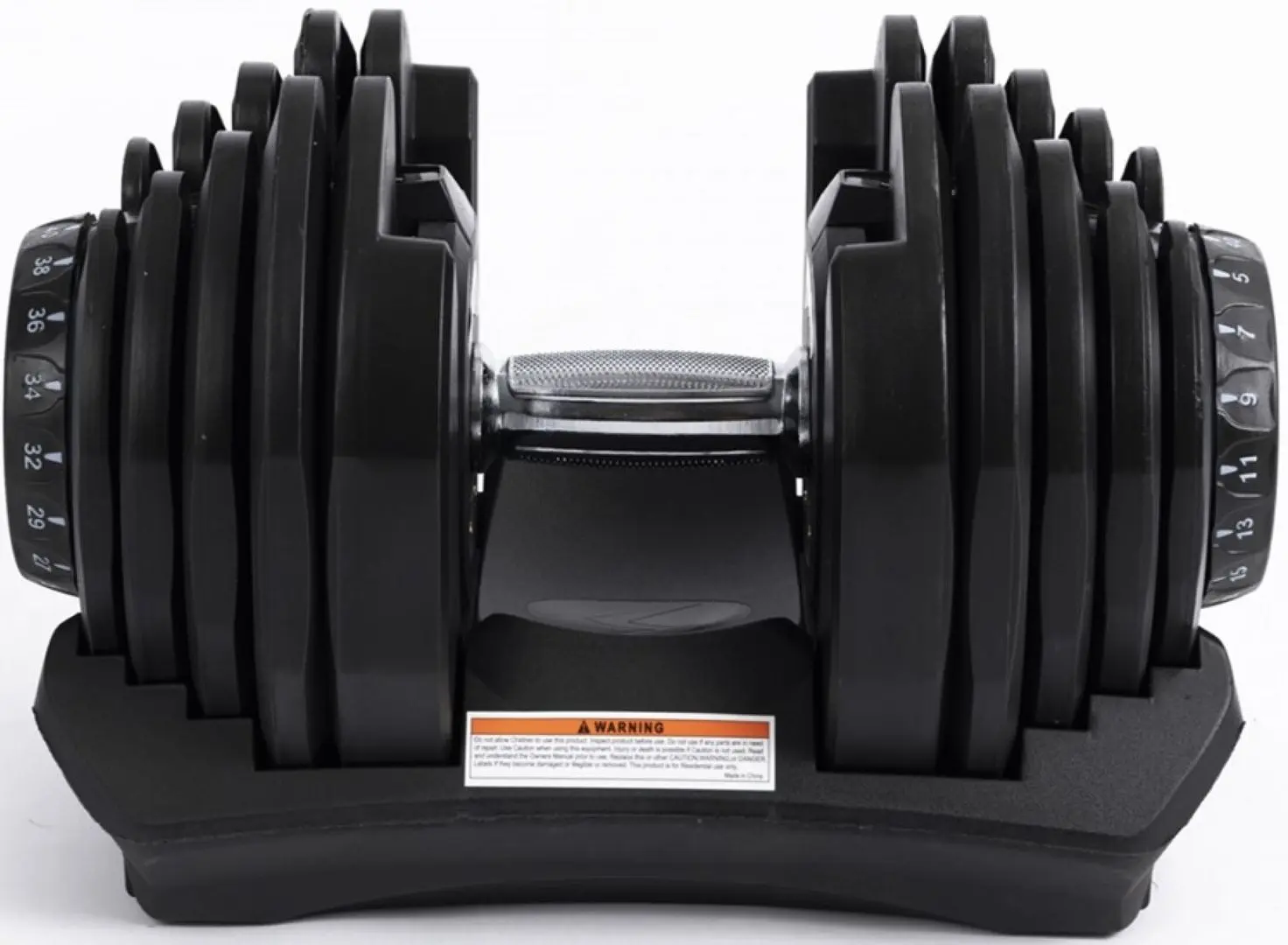 Gantera reglabila Techfit TD001AD40 5-40kg (Black) - 4