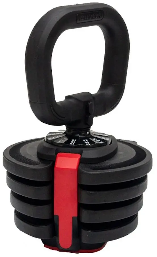 Набор гантели + штанга + гири 3в1 TechFit TF22W21 (Black/Red)