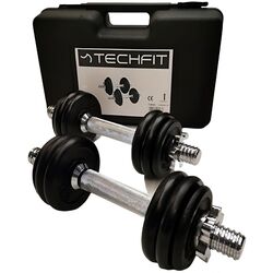 Регулируемая гантель Techfit TC92054-15 10kg (Black) Thumb