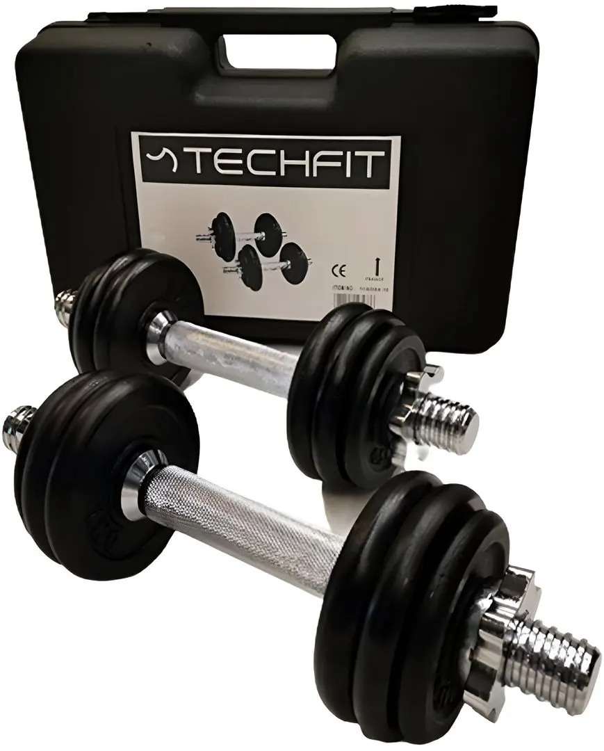 Регулируемая гантель Techfit TC92054-15 10kg (Black)